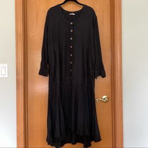 Free People Button Dress